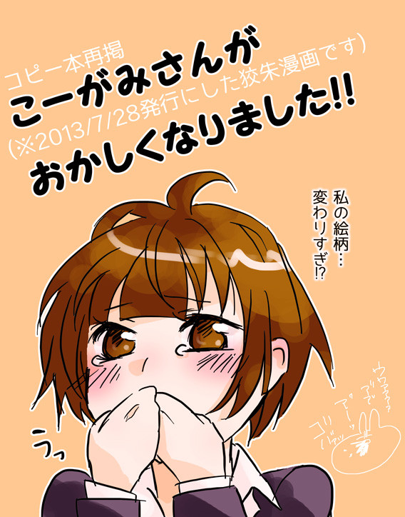 【再掲】こーがみさんがおかしくなりました!!【+α】