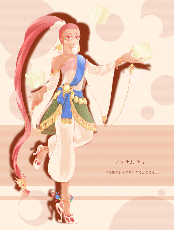 【イラコン】お菓子の国のお姫様