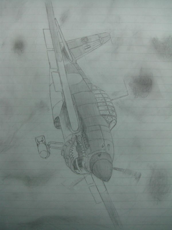 敵機直上！