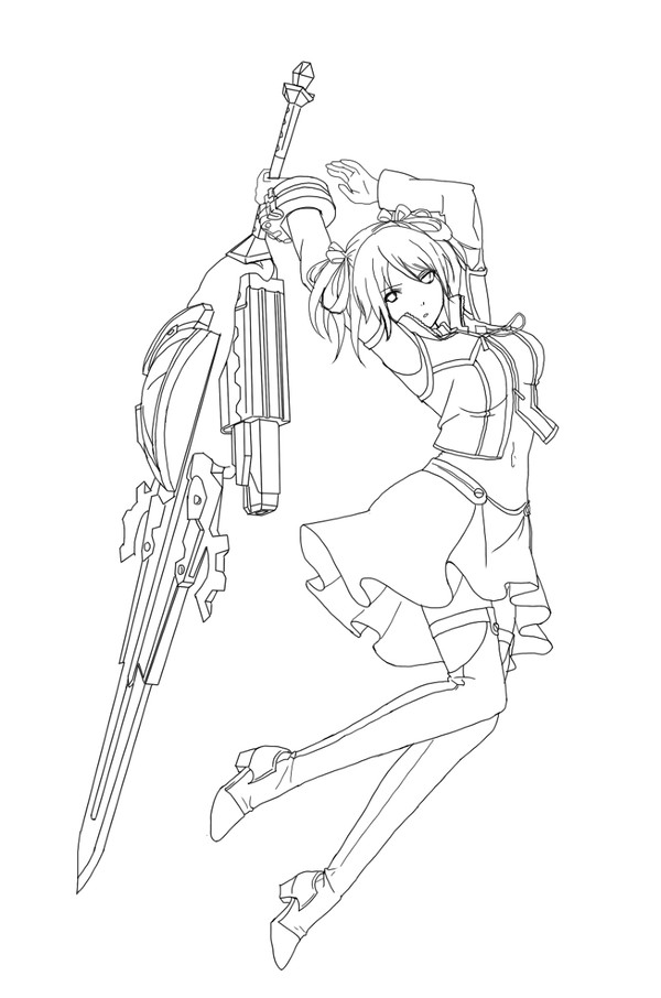 線画