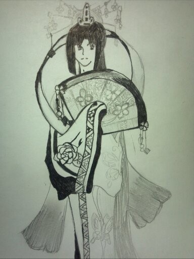 オリキャラ-鎌倉時代くらいの描いてみました