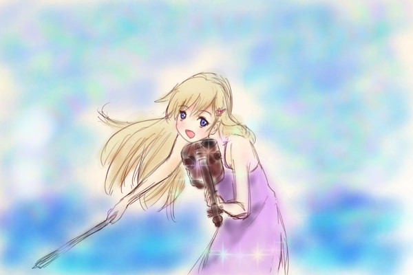 私の音楽、届くかな・・・、届くといいな