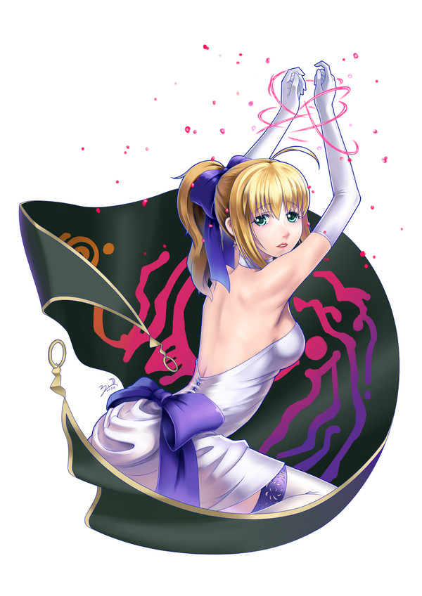 被C妈调教的saber