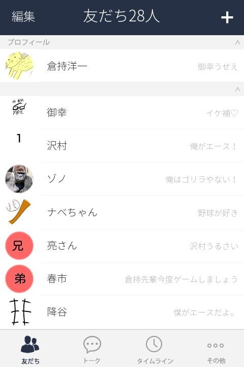 青道高校L〇NE