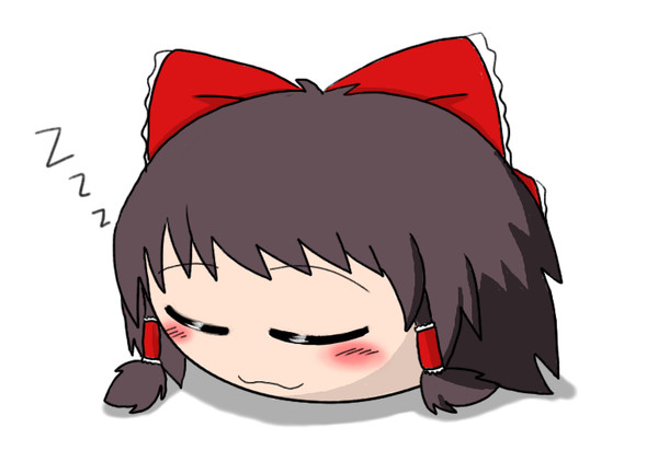 寝れいむ