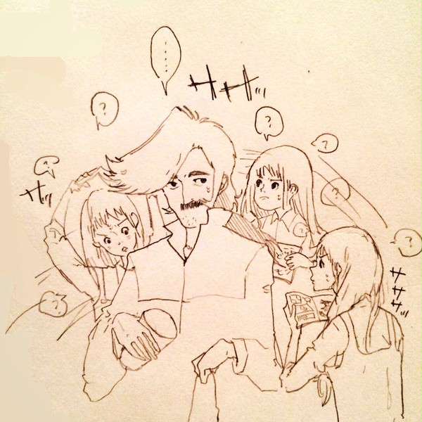ガレッドさんのヘアースタイル