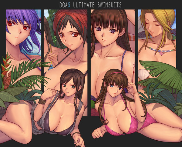 DOA5U SWIMSUIT&BUTTON SELECTION