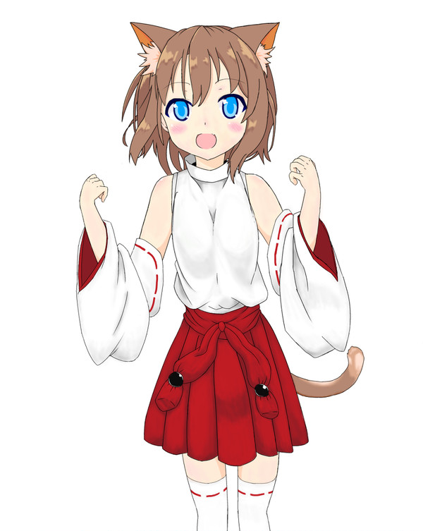 猫耳巫女