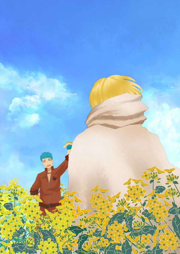 山の春