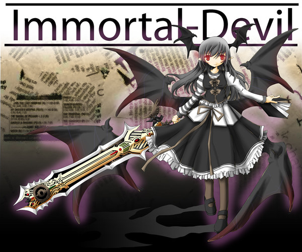 銀髪の悪魔(Immortal-Devil)