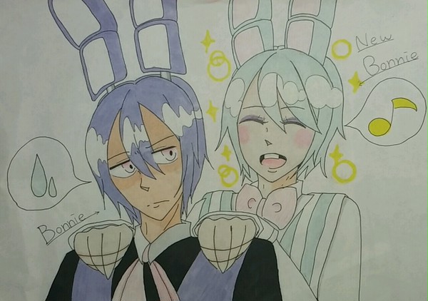 【アナログ】FNAF擬人化