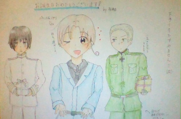 お誕生日用イラスト