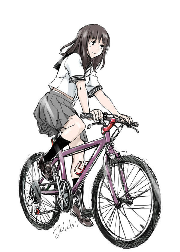 自転車少女