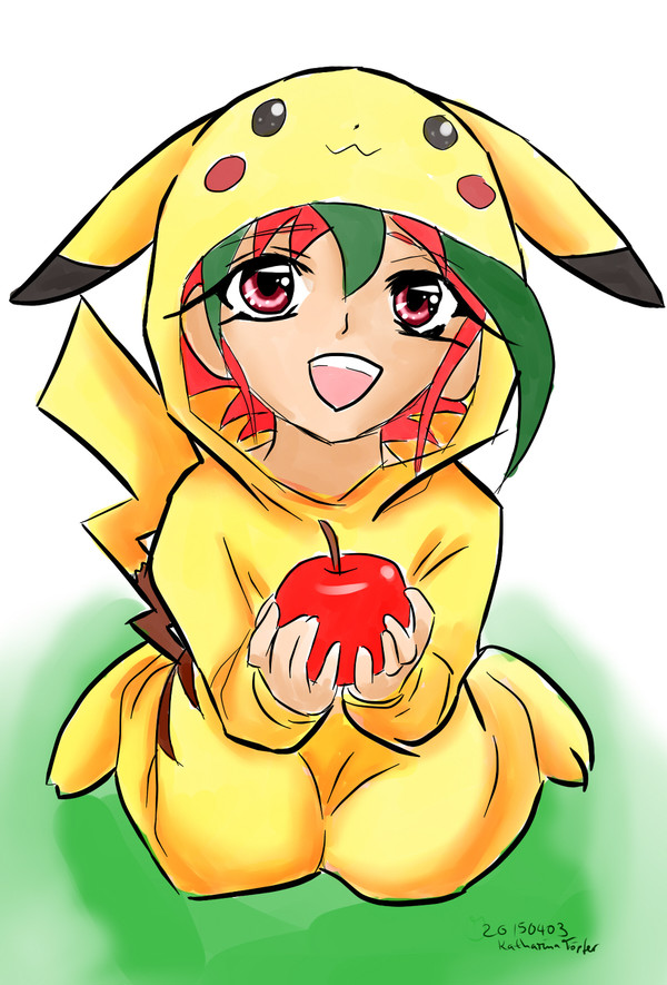 野生のピカチュウが現れた?!