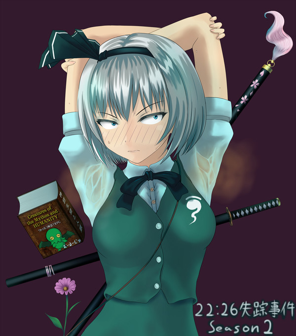 ワキ汗びちょびちょな妖夢