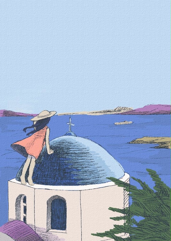 サントリーニ島（ギリシャ）