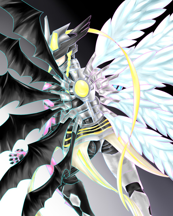 マスティモン描いてみたﾉ
