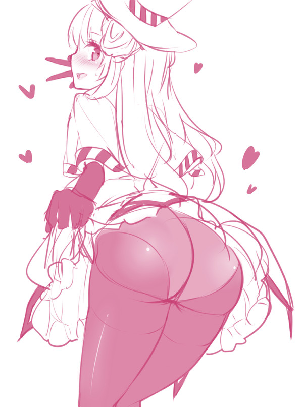 表裏一体！？怪盗いいんちょのおしり♥