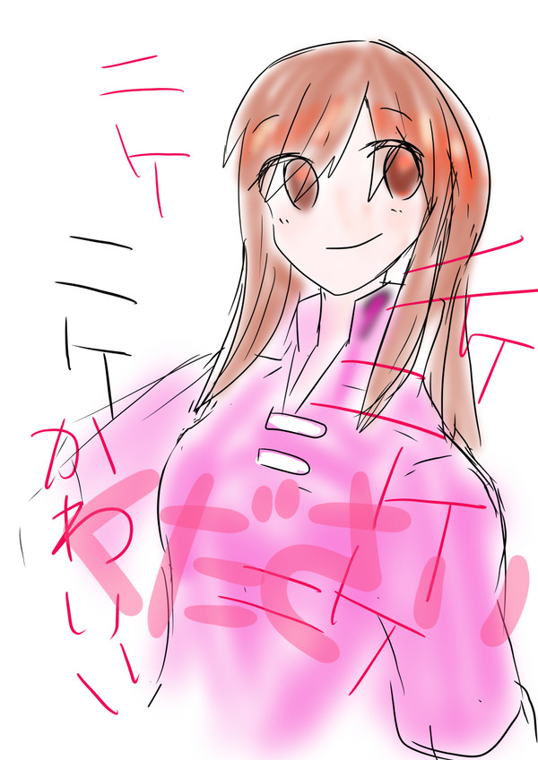 試し描きニケ姫