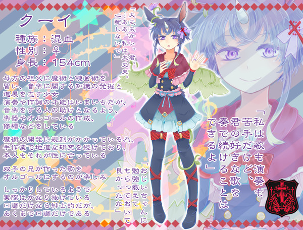 【ふぇりかに】クーイ【Crosslige:Ⅲ】