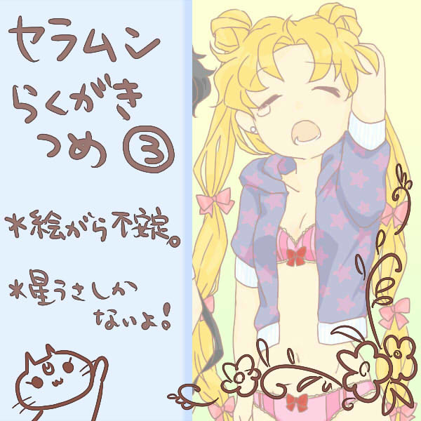 セラムン落書き詰め③
