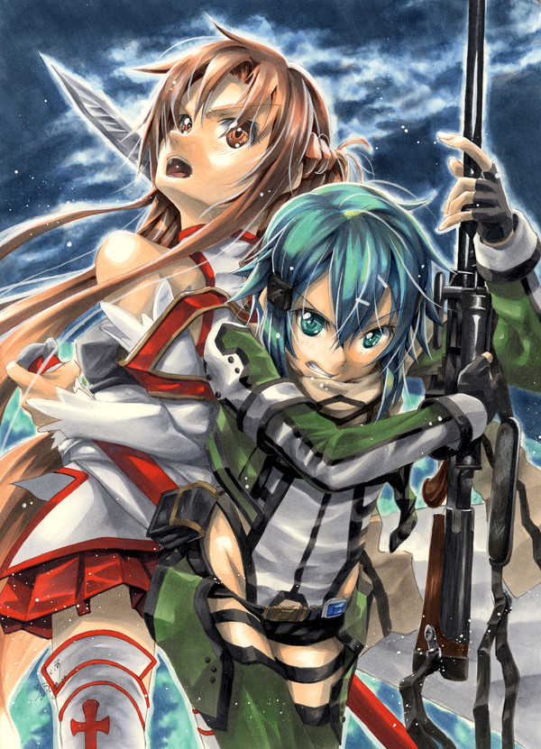 アスナ＆シノン