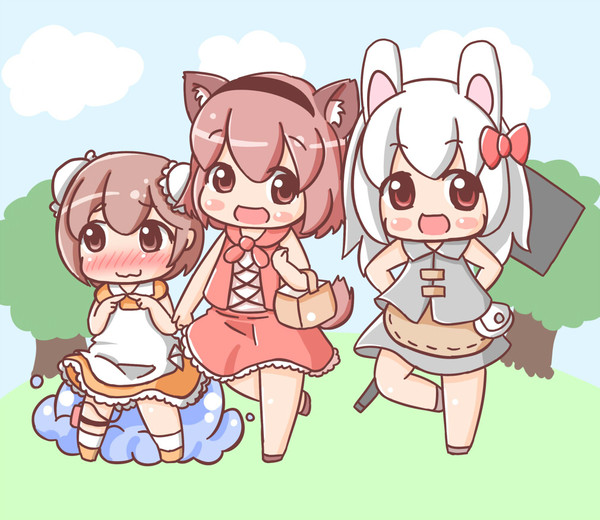 【赤ずきんちゃんと不思議な洞窟】てぃろるちゃんとはいうさとどえろ