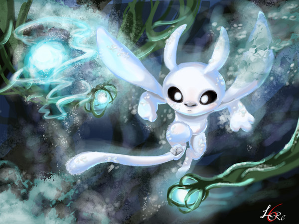 Ori in The Ginso Tree
