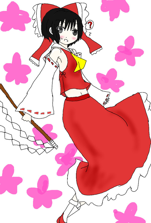 リクエストの脇巫女菊