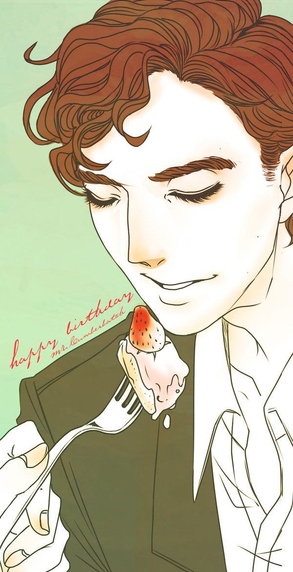 Happy birthday，Mr.Cumberbatch
