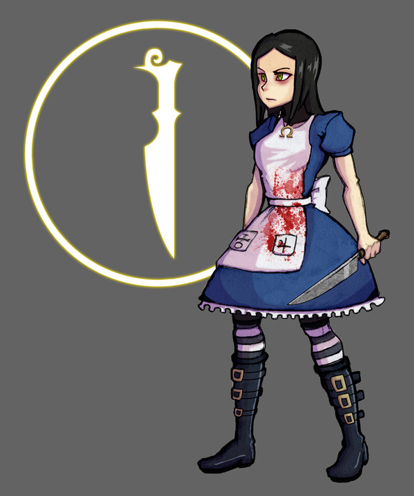 Skullgirls style Alice