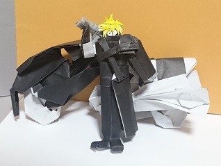 折り紙でFFVIIAC