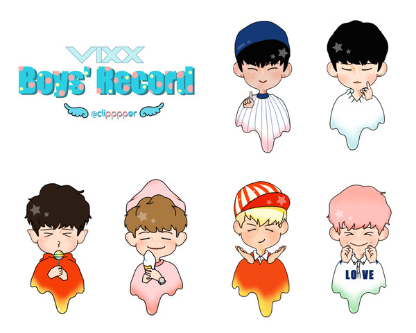 〜VIXX 【이별공식】期 31枚〜