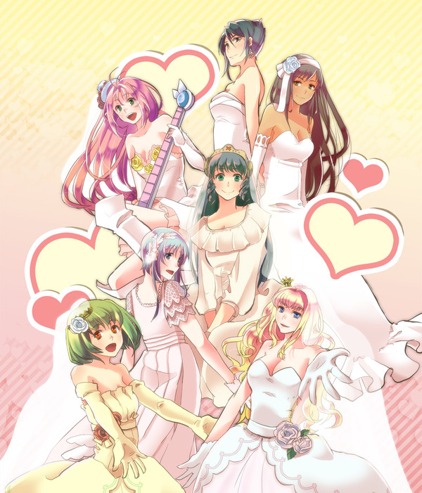 【SCC5/4新刊表紙】マクロス花嫁花婿本