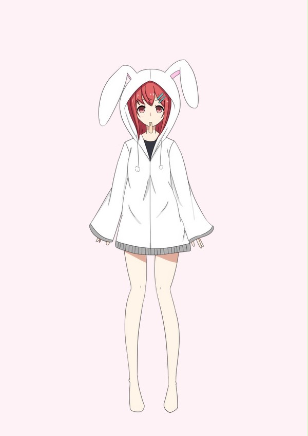 うさみみパーカー子