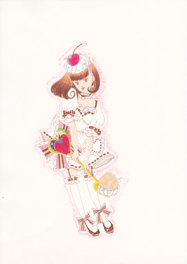 アバター化イラコン　プリンアラモード