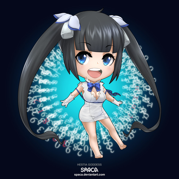 ヘスティアちゃん •  Hestia goddess