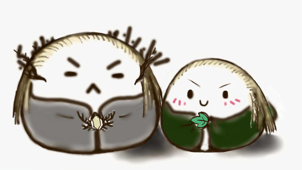 Thranduil&Legolas 团子