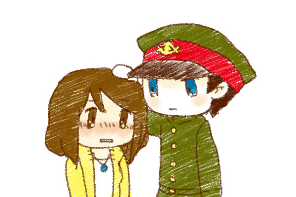 斬マキがなでなでしてるだけ