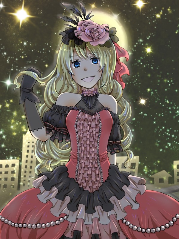月夜のパーティー