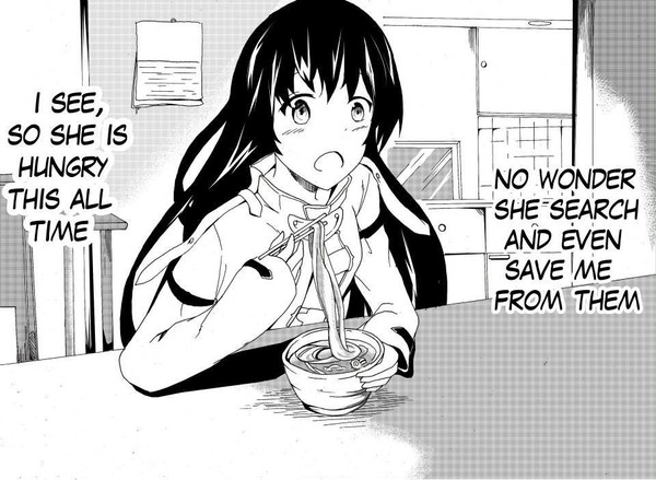 Charon Eating Ramen