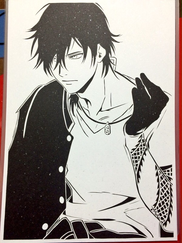 【切り絵】大倶利伽羅【刀剣乱舞】