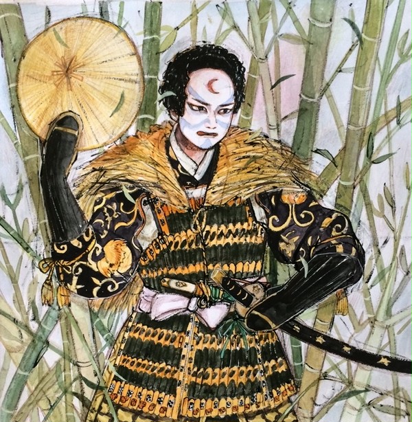 絵本太功記