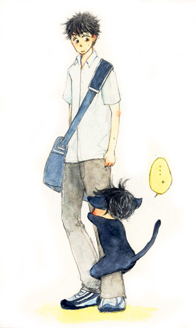 はるにゃんと阿部くん