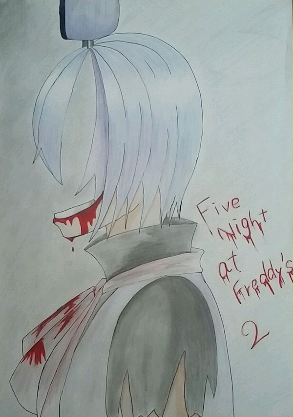 (流血注意)FNAF oldBonnie(手描き)
