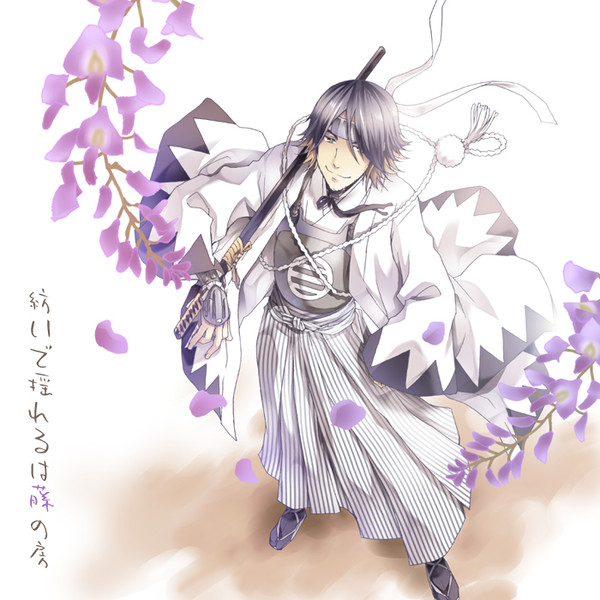 【長蜂】紡いで揺れるは藤の房