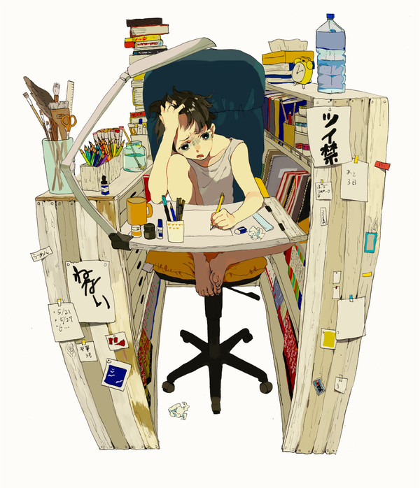 僕はお絵かきが大好き