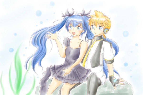 ブルムンと深海少女