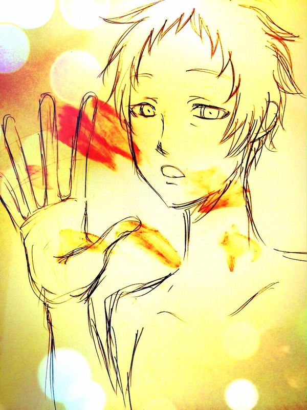 足立さん落書き