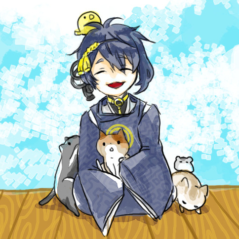 えんがわでほっこり三日月